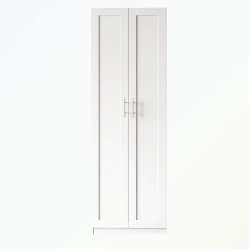 Armoire haute 2 portes 3 cloisons