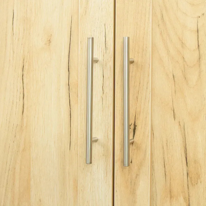 Armoire haute 2 portes 3 cloisons