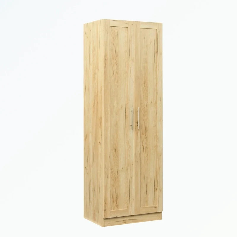 Armoire haute 2 portes 3 cloisons