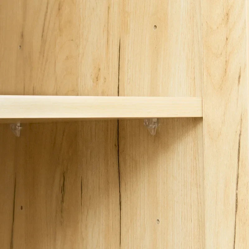 Armoire haute 2 portes 3 cloisons