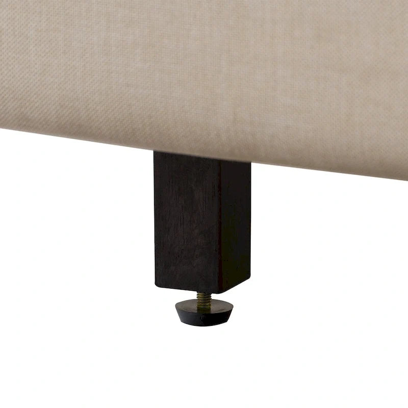 Cadre de lit capitonné Nova Ridge, double