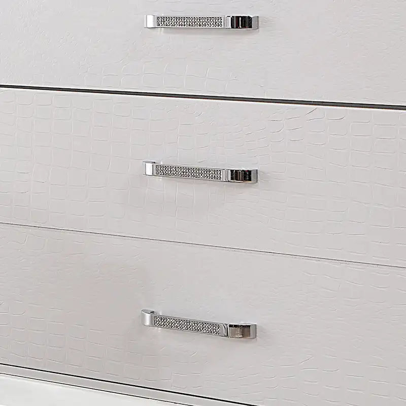 Commode et miroir 2 tiroirs 7 pièces Derc Contemporary par Furniture of America
