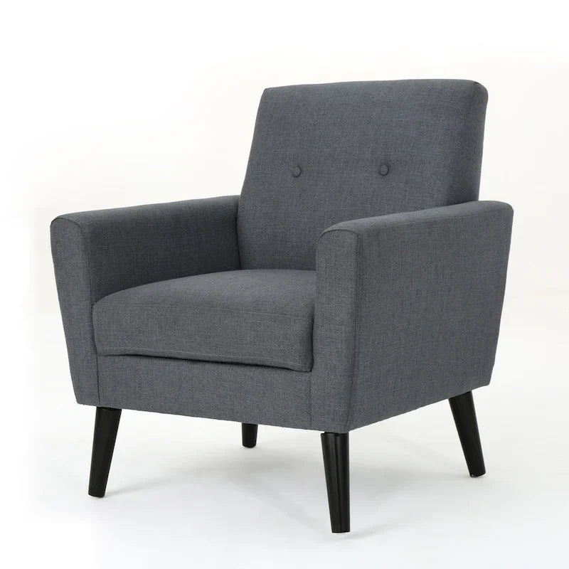 Sienna Mid-century Fabric Club Chair by Christopher Knight Home