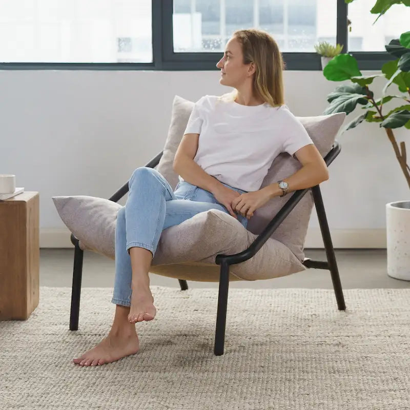 Priage by ZINUS Audrey Metal Sling Accent Chair