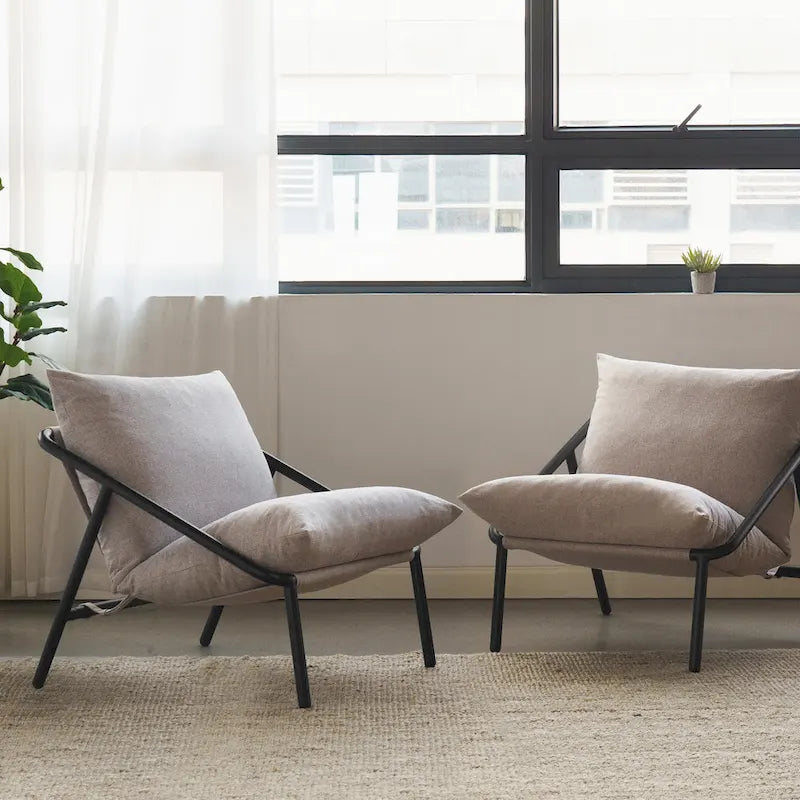 Priage by ZINUS Audrey Metal Sling Accent Chair