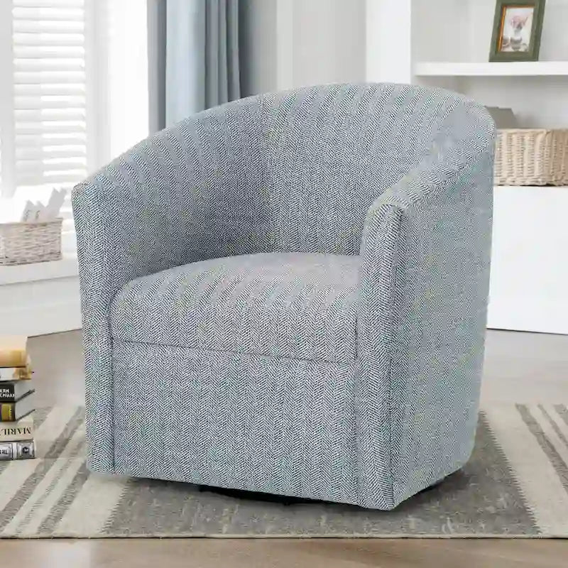 Fauteuil d'appoint pivotant Leony par Greyson Living