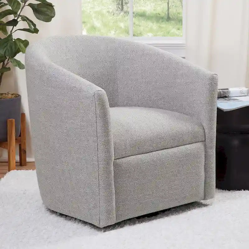 Fauteuil d'appoint pivotant Leony par Greyson Living