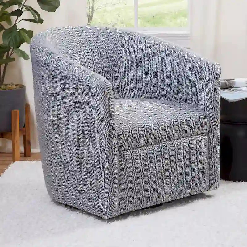 Fauteuil d'appoint pivotant Leony par Greyson Living