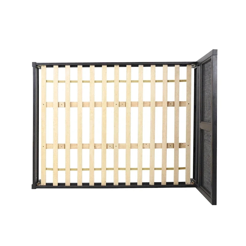 Lit Queen Christopher Knight Home Lorent en bois d'acacia et rotin