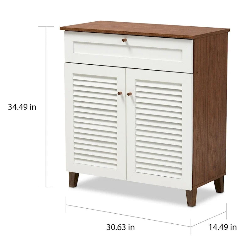 Scarpiera a 4 ripiani Carson Carrington Aitken