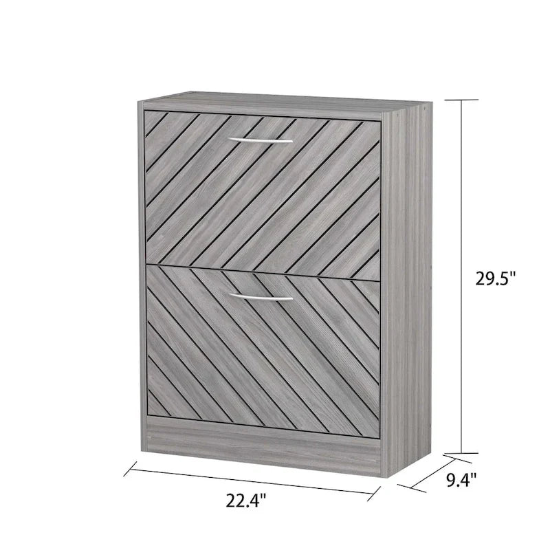 22.4W Armadietto portascarpe moderno, cassetto estraibile