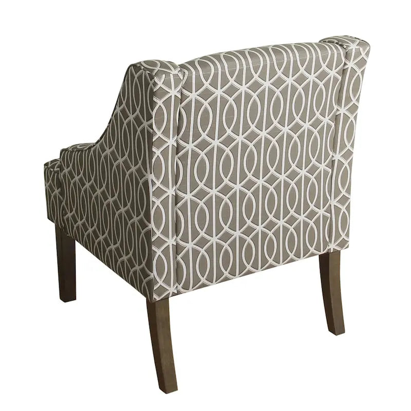 Fauteuil d'appoint avec accoudoirs incurvés Cammy Porch & Den