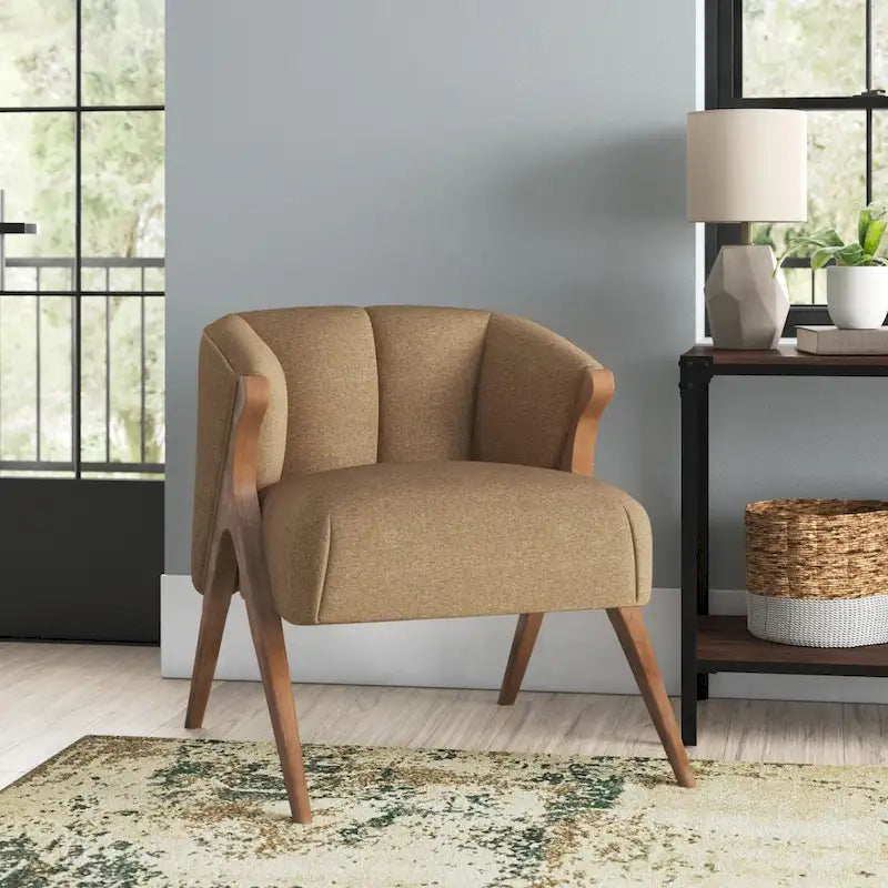 Florence Vintage Mid-century Low-profile Accent Chair