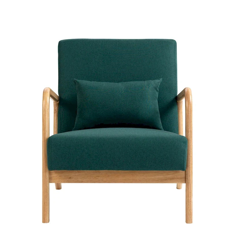 Fauteuil rembourré avec coussin Chaises d'appoint modernes - 25,8L x 28,7H x 32,3P