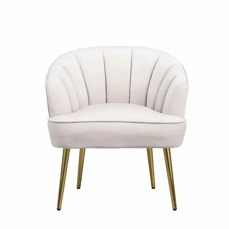 Morden Fort Velvet Accent Chair Slipper Chair