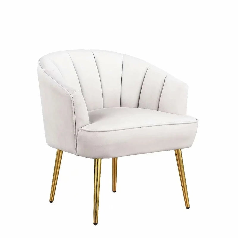 Morden Fort Velvet Accent Chair Slipper Chair