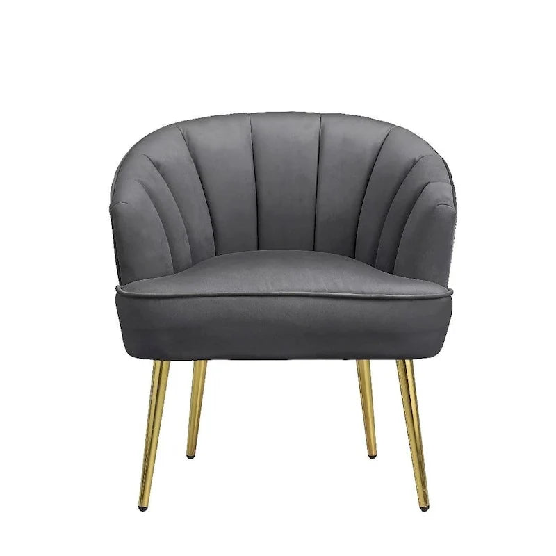 Morden Fort Velvet Accent Chair Slipper Chair