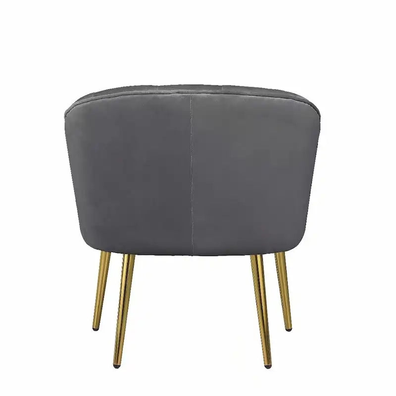 Morden Fort Velvet Accent Chair Slipper Chair