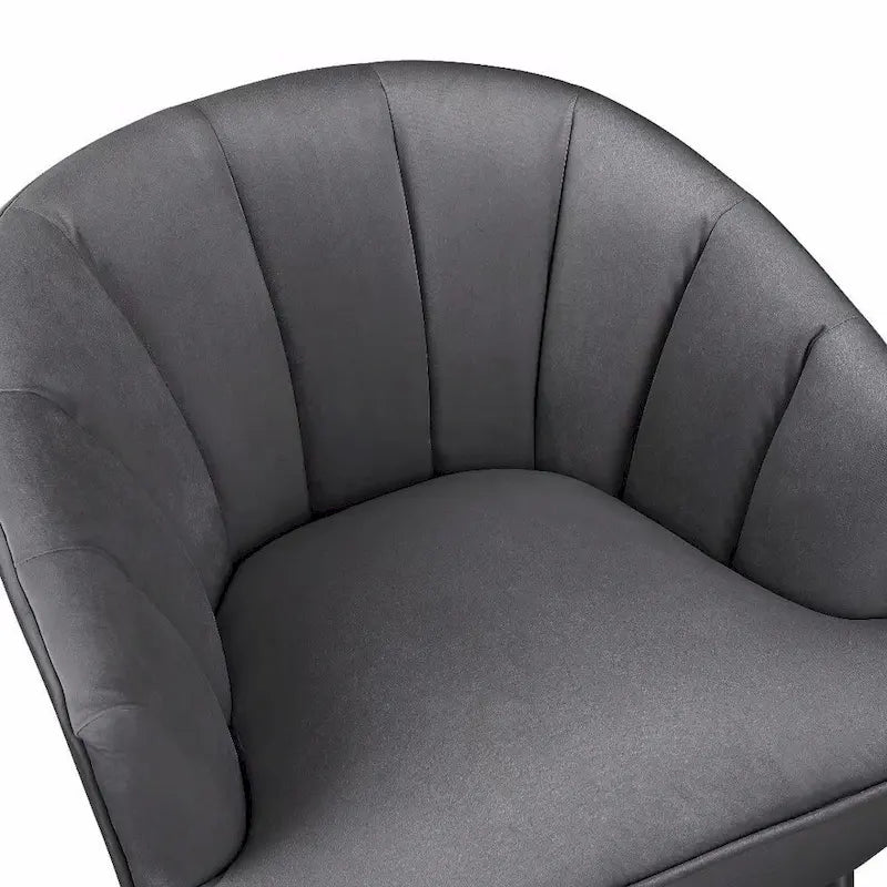 Morden Fort Velvet Accent Chair Slipper Chair