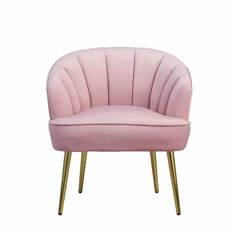 Morden Fort Velvet Accent Chair Slipper Chair