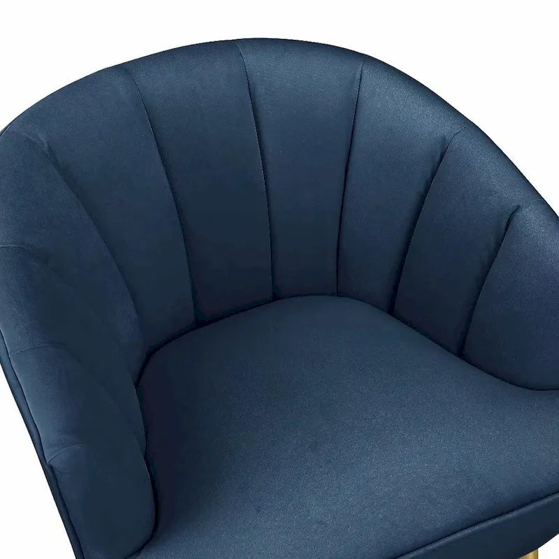 Morden Fort Velvet Accent Chair Slipper Chair