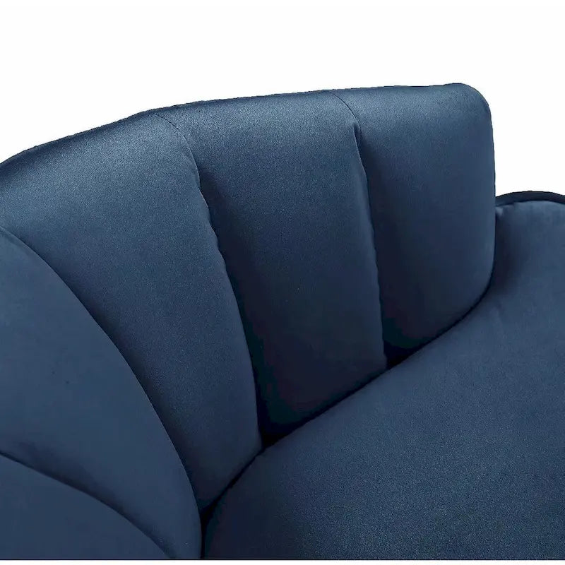 Morden Fort Velvet Accent Chair Slipper Chair