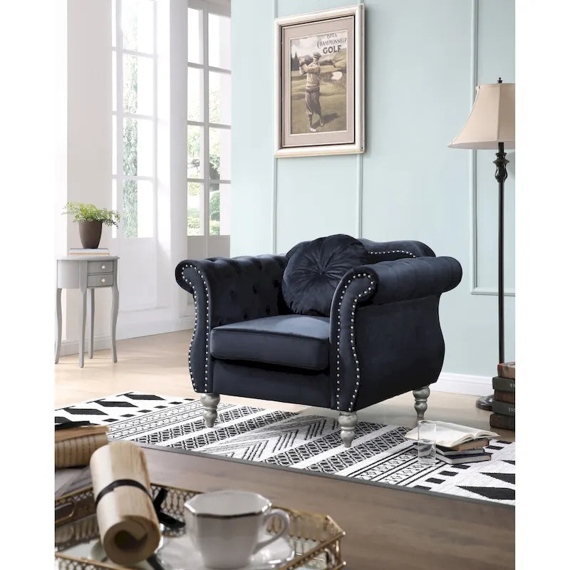 Hollywood Velvet Chair