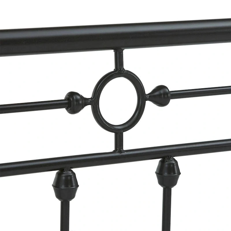 Lit de repos en métal bronze foncé vieilli Darren avec lit gigogne par iNSPIRE Q Classic