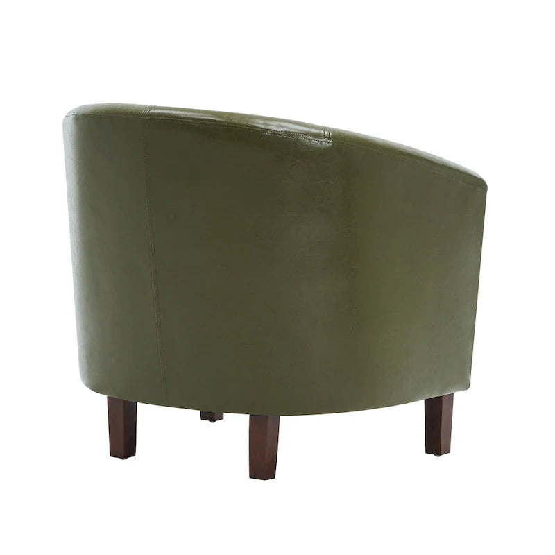 Carson Carrington Junsele PU Leather Accent Club Chair