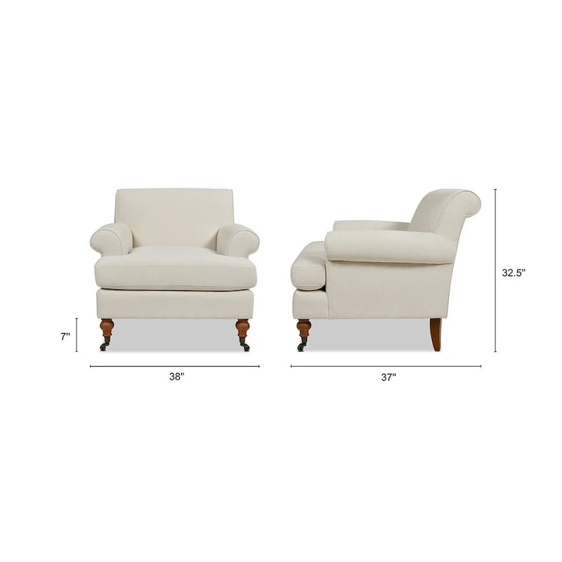 Jennifer Taylor Home Alana Lawson Accent Arm Chair