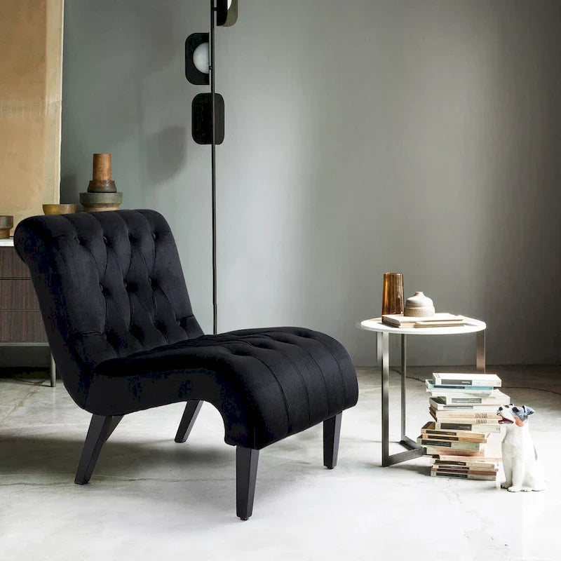 AVAWING Armless Accent Upholstered Lounge Chair