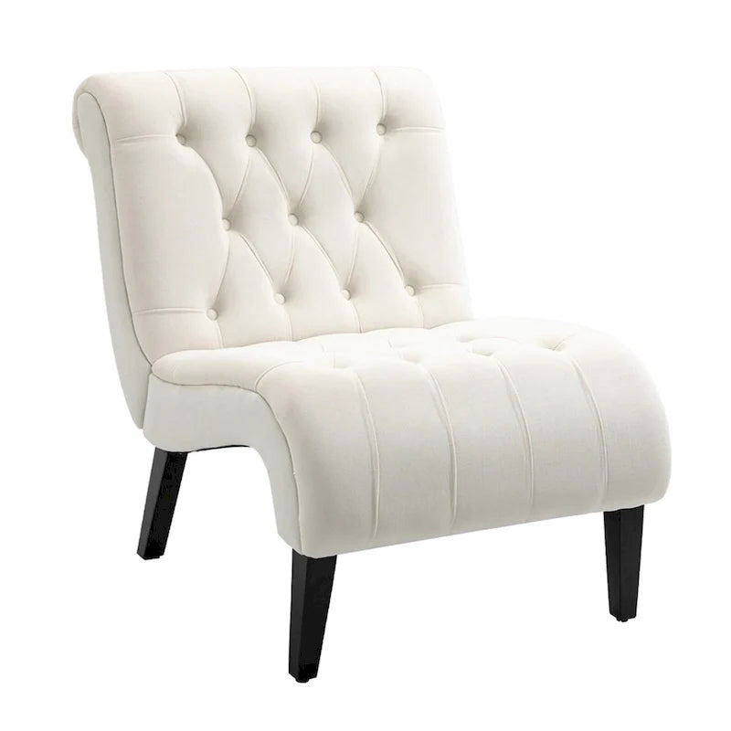 AVAWING Armless Accent Upholstered Lounge Chair