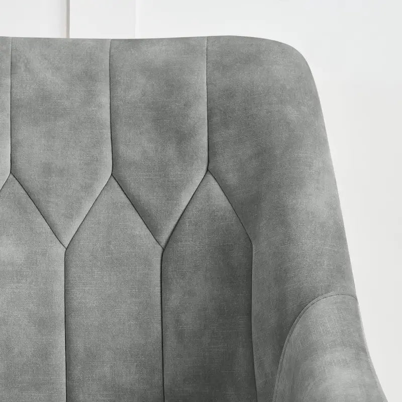 Corvus Abigail Upholstered Accent Chair with Metal Legs