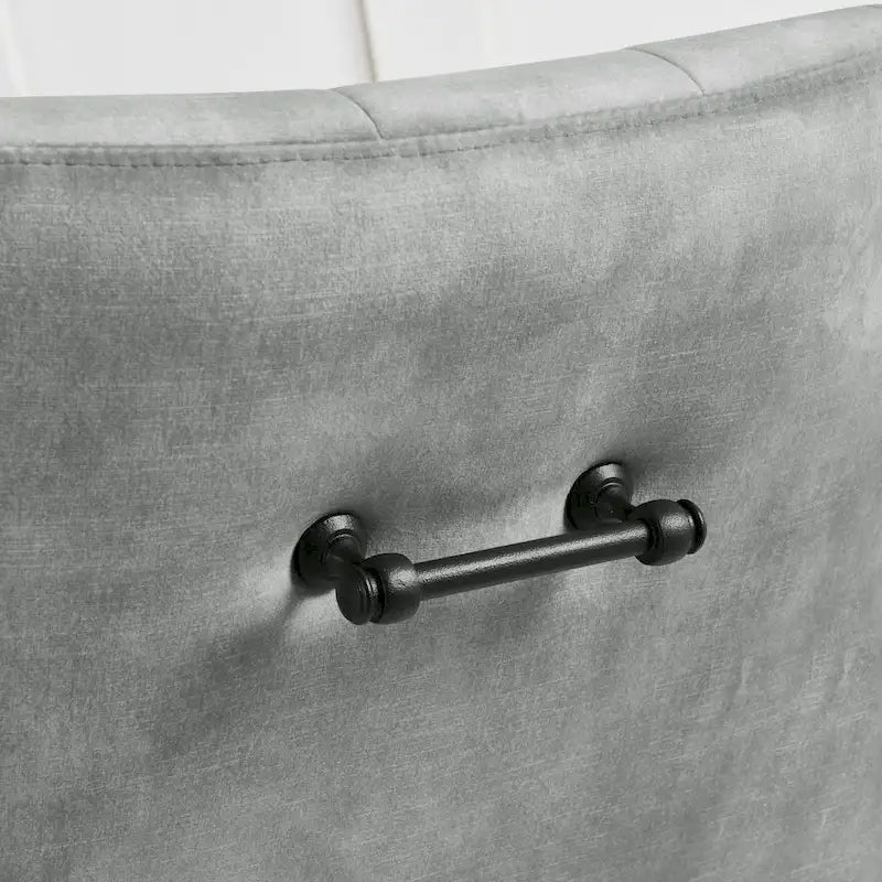 Corvus Abigail Upholstered Accent Chair with Metal Legs