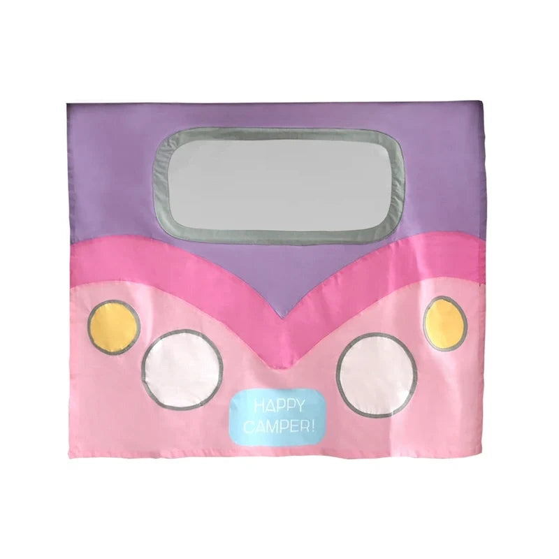 Tenda con stampa furgone camper di cotone per sottoletto Max e Lily