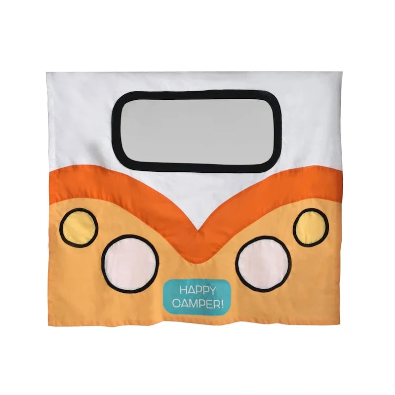 Tenda con stampa furgone camper di cotone per sottoletto Max e Lily