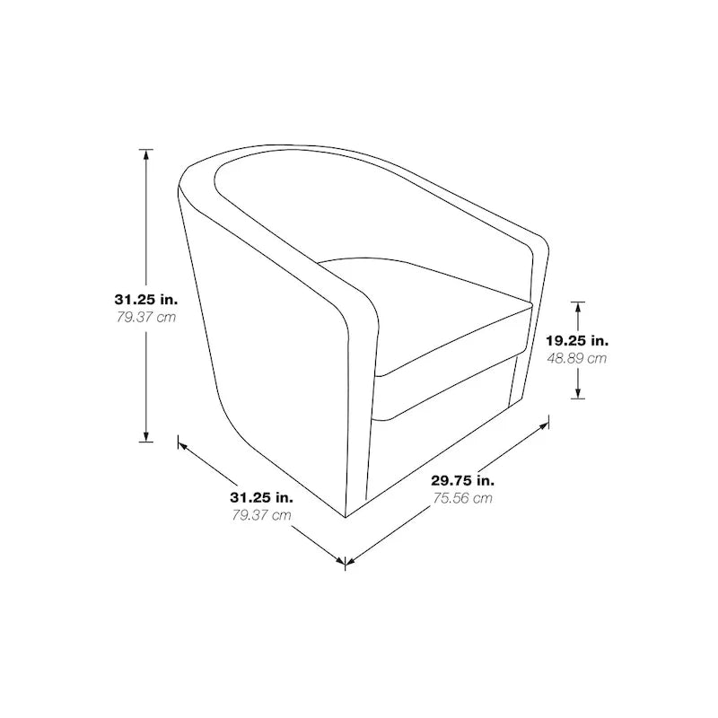 Danica Swivel Chair
