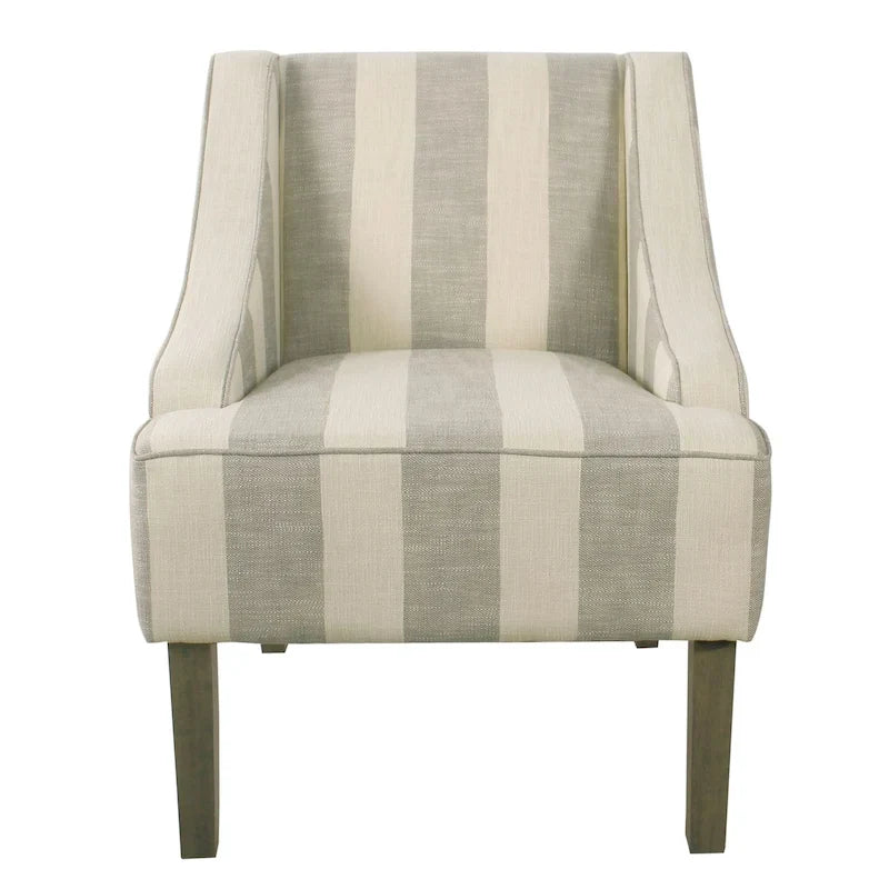 HomePop Classic Swoop Arm Accent Chair