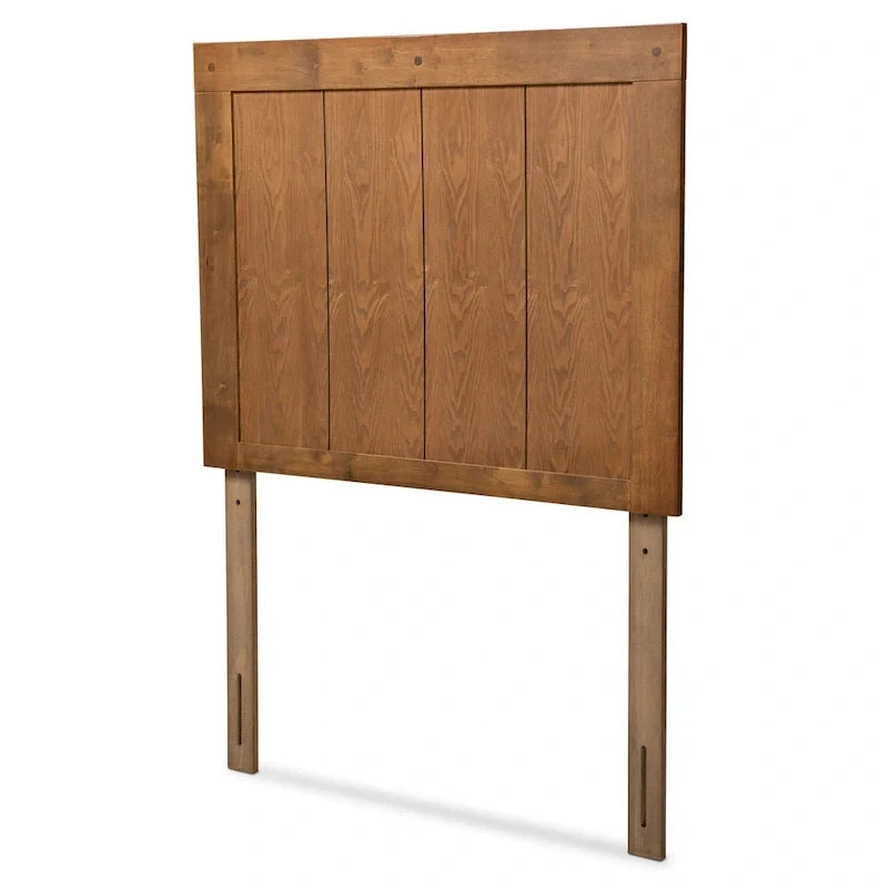 Testata del letto Patwin in legno finitura noce americano