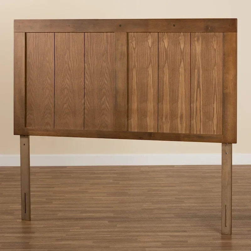 Testata del letto Patwin in legno finitura noce americano