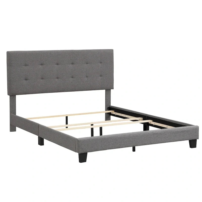 Letto imbottito capitonné