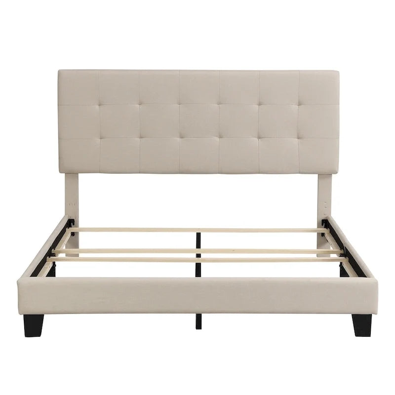 Letto imbottito capitonné