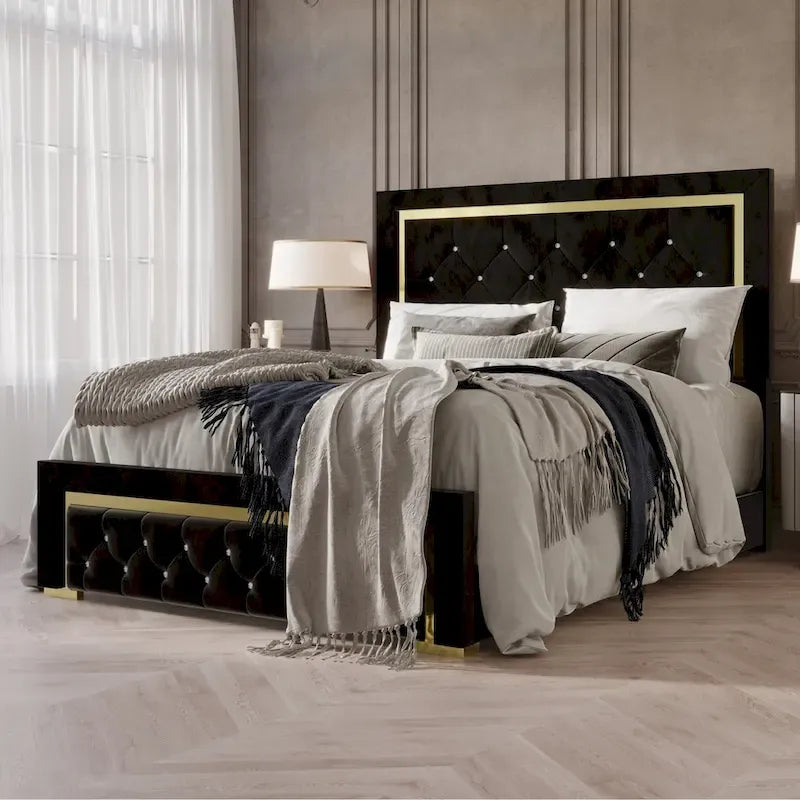 Letto con pannello Deena