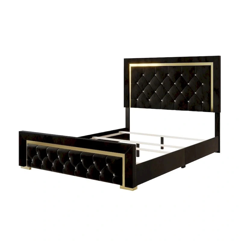 Letto con pannello Deena
