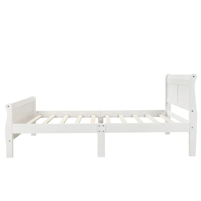 Letto a due piazze in legno