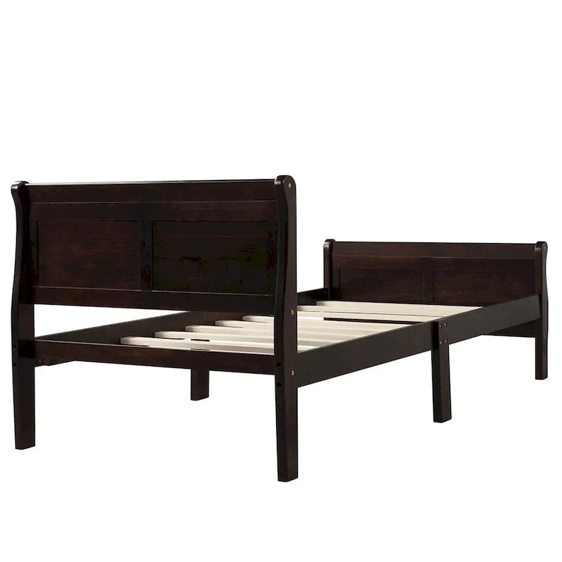 Letto a due piazze in legno
