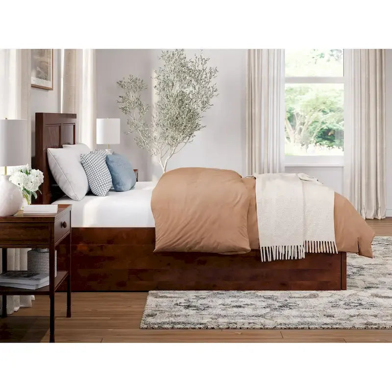 Letto matrimoniale Canyon con pediera abbinata e letto estraibile matrimoniale