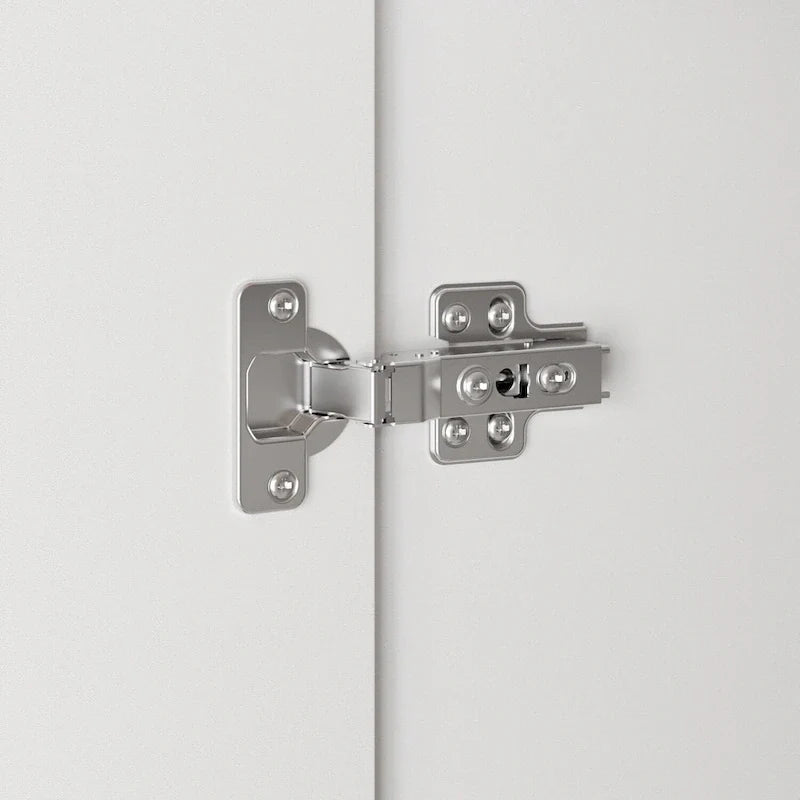 Armoire à 4 portes avec penderie de 63 po (largeur) pour chambre à coucher, meuble de rangement pour vêtements