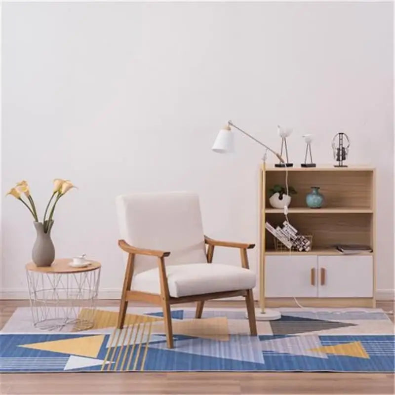 Modern Chair with Solid Wood Frame