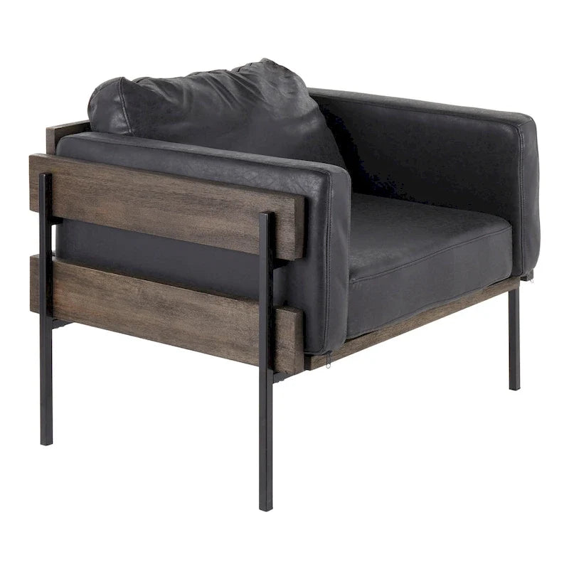 Fauteuil d'appoint Kari Carbon Loft